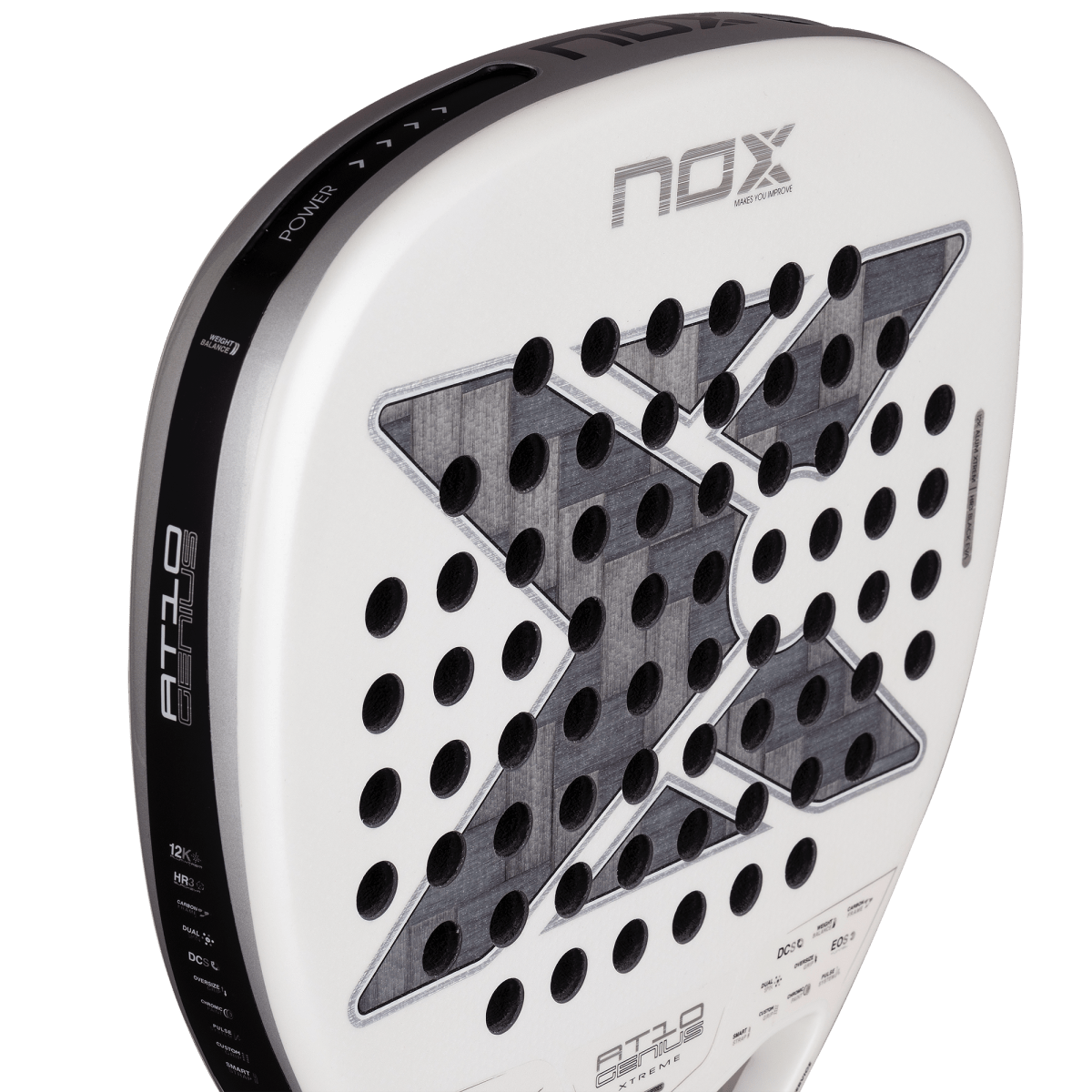 Nox AT10 Genius Attack 12K Alum Xtreme Paddle