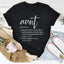 T-shirt Définition Tante