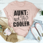 Camiseta cooler "Tía como una mamá"