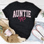T-shirt Auntie Coquette avec nœud
