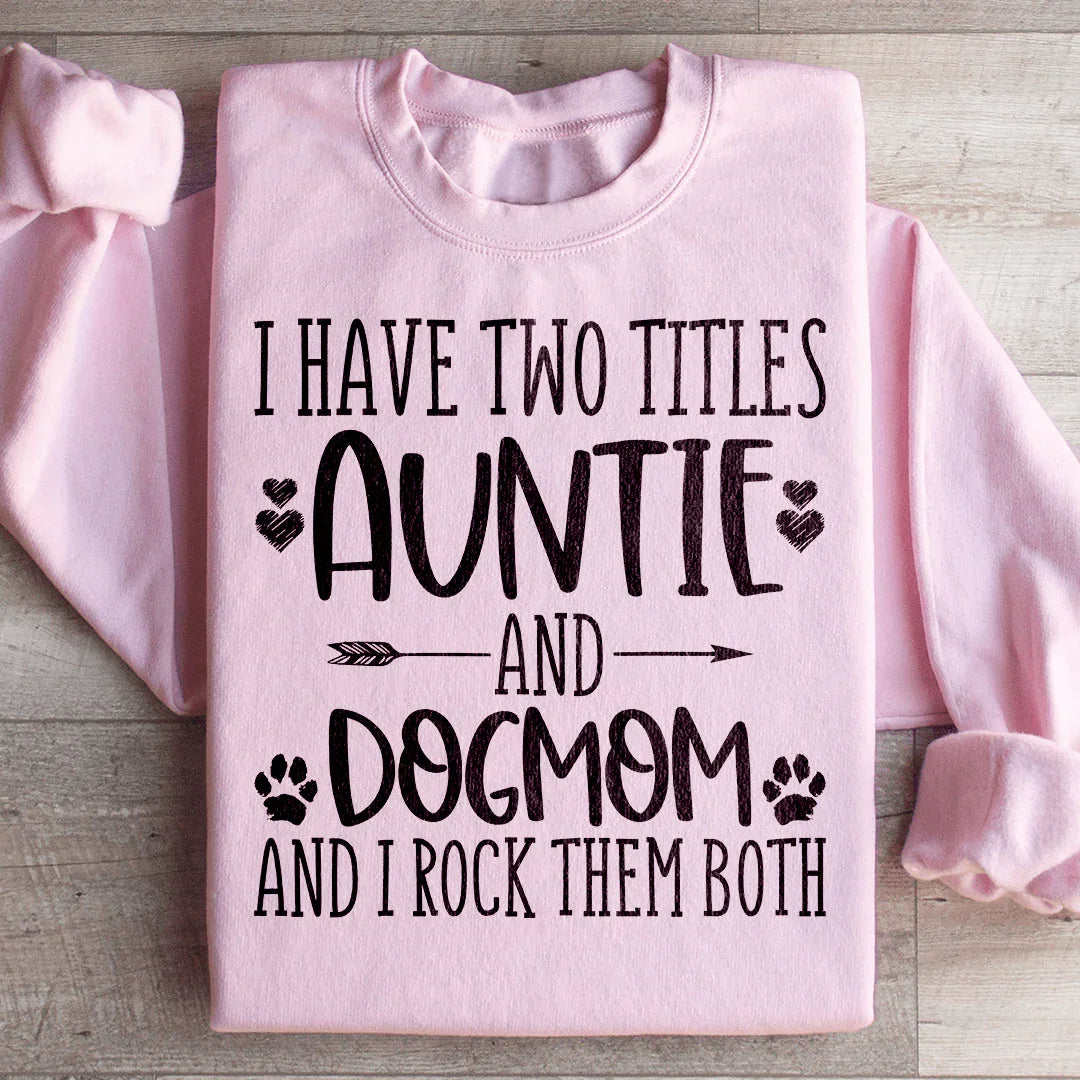 Sudadera de tía y mamá perruna
