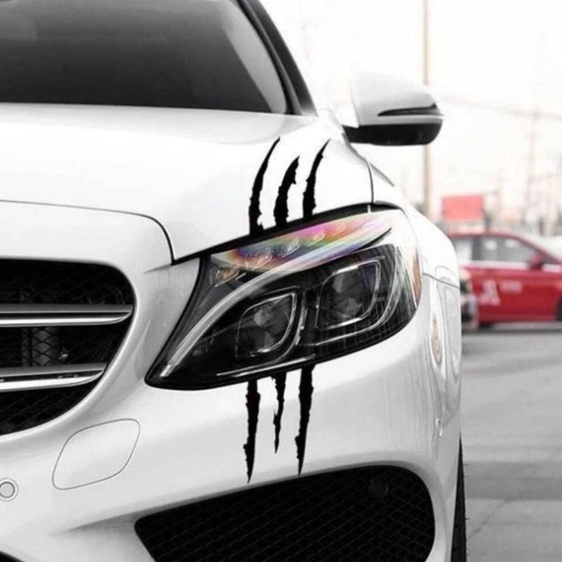 Reflective Monster Claw Scratch Stripe Car Decal