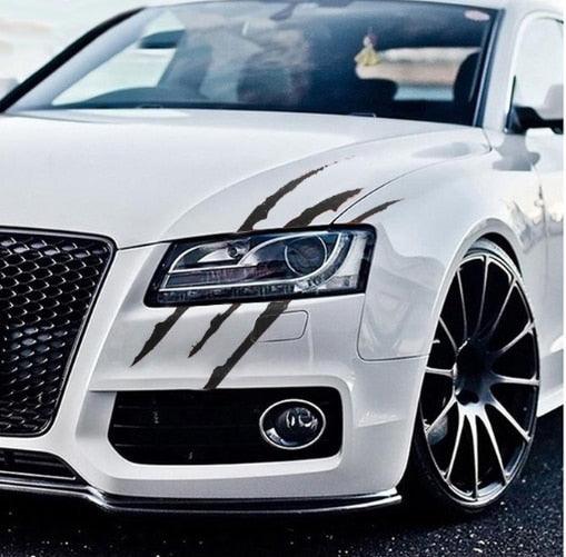 Reflective Monster Claw Scratch Stripe Car Decal