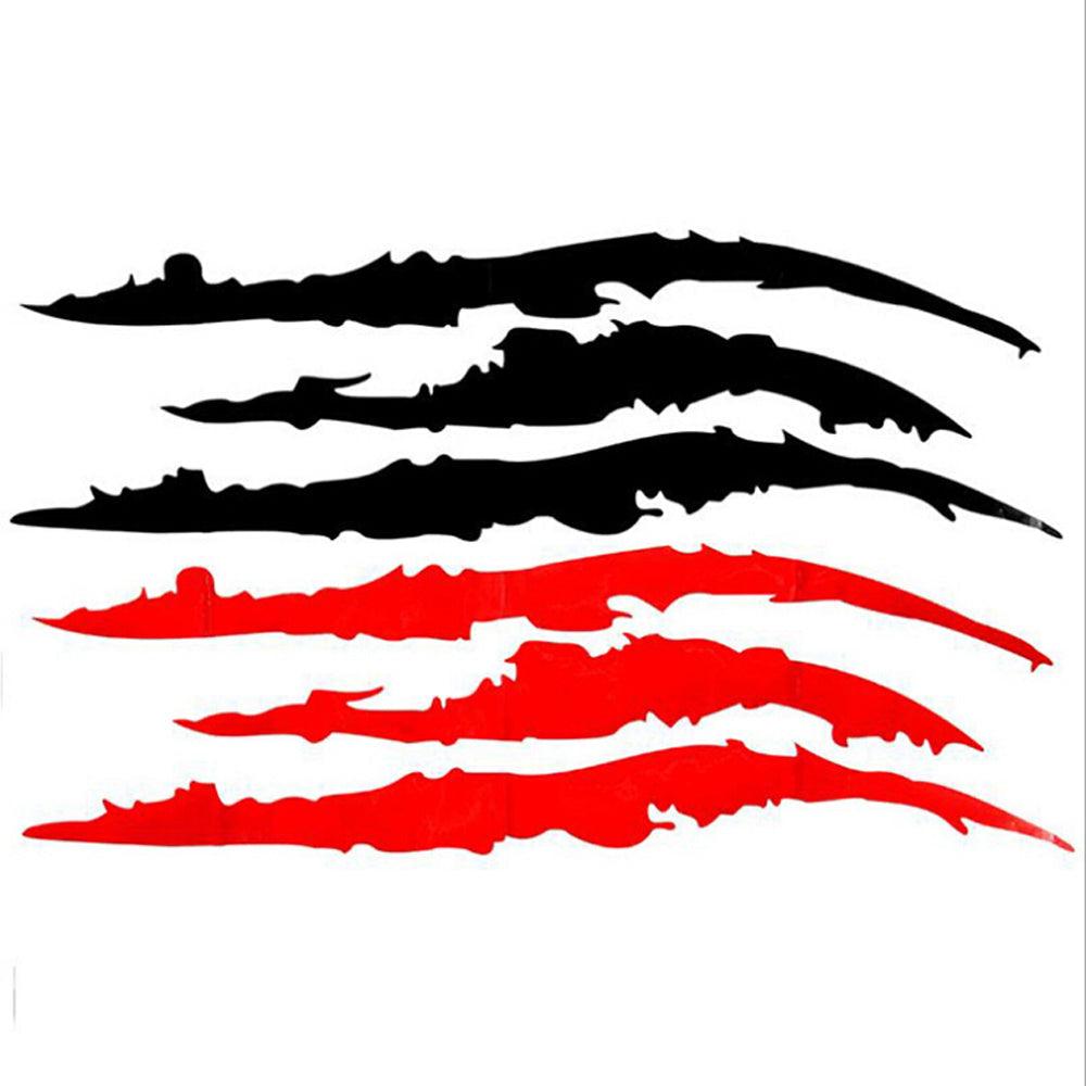 Reflective Monster Claw Scratch Stripe Car Decal