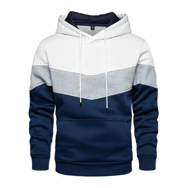 Stylish Autumn Hoodie for Men - Thick Pullover Streetwear - Korvel