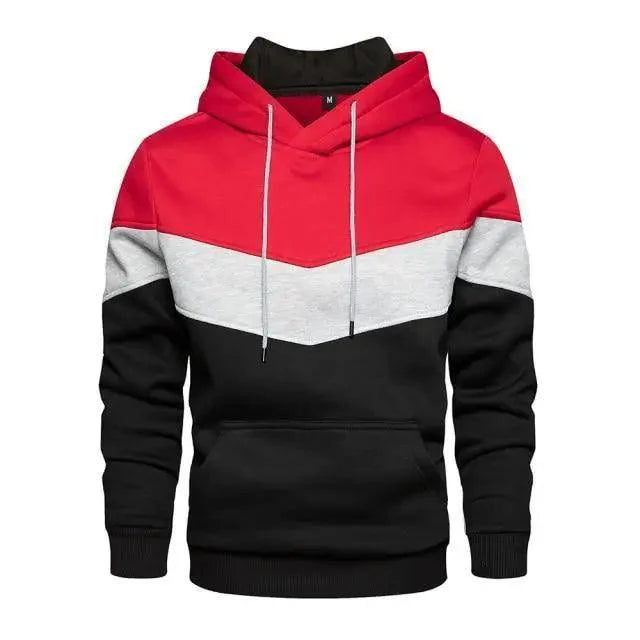 Stylish Autumn Hoodie for Men - Thick Pullover Streetwear - Korvel