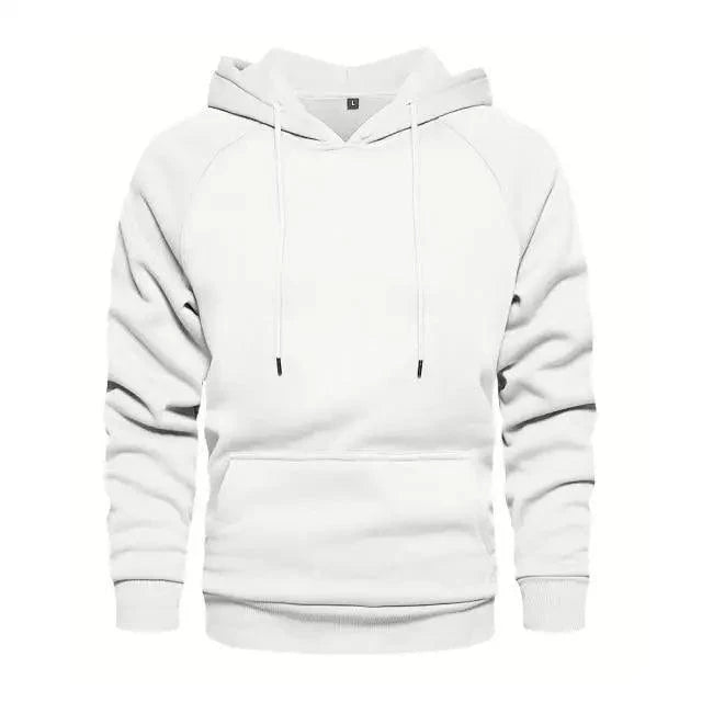 Stylish Autumn Hoodie for Men - Thick Pullover Streetwear - Korvel