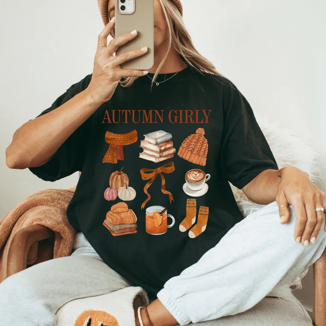 Autumn Girly T-Shirt