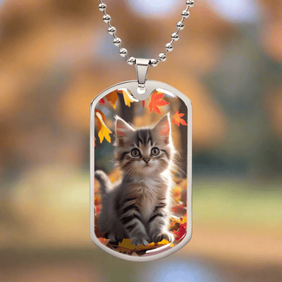 Collar de Gatito de Otoño para Amantes de los Gatos