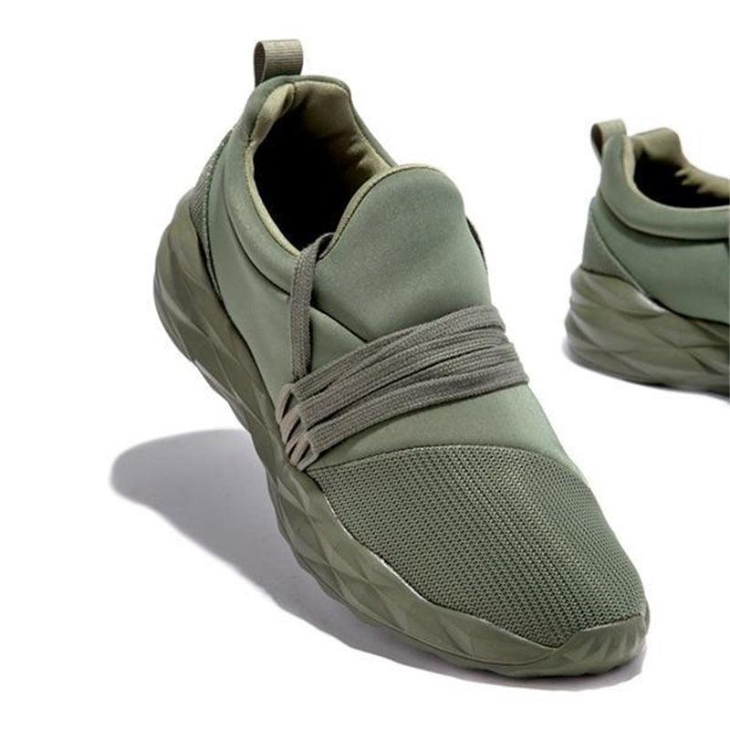 Stylish Autumn Sneakers for Women - Breathable Lace-Up Sport Shoes - Korvel