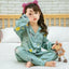 Conjunto de Pijamas de Seda para Niños - Ropa de Dormir Otoño Invierno