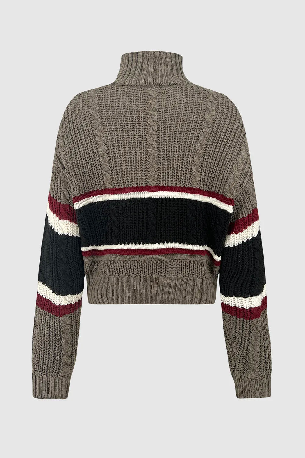 Autumn/Winter Retro Casual Half Zipper Sweater - Korvel