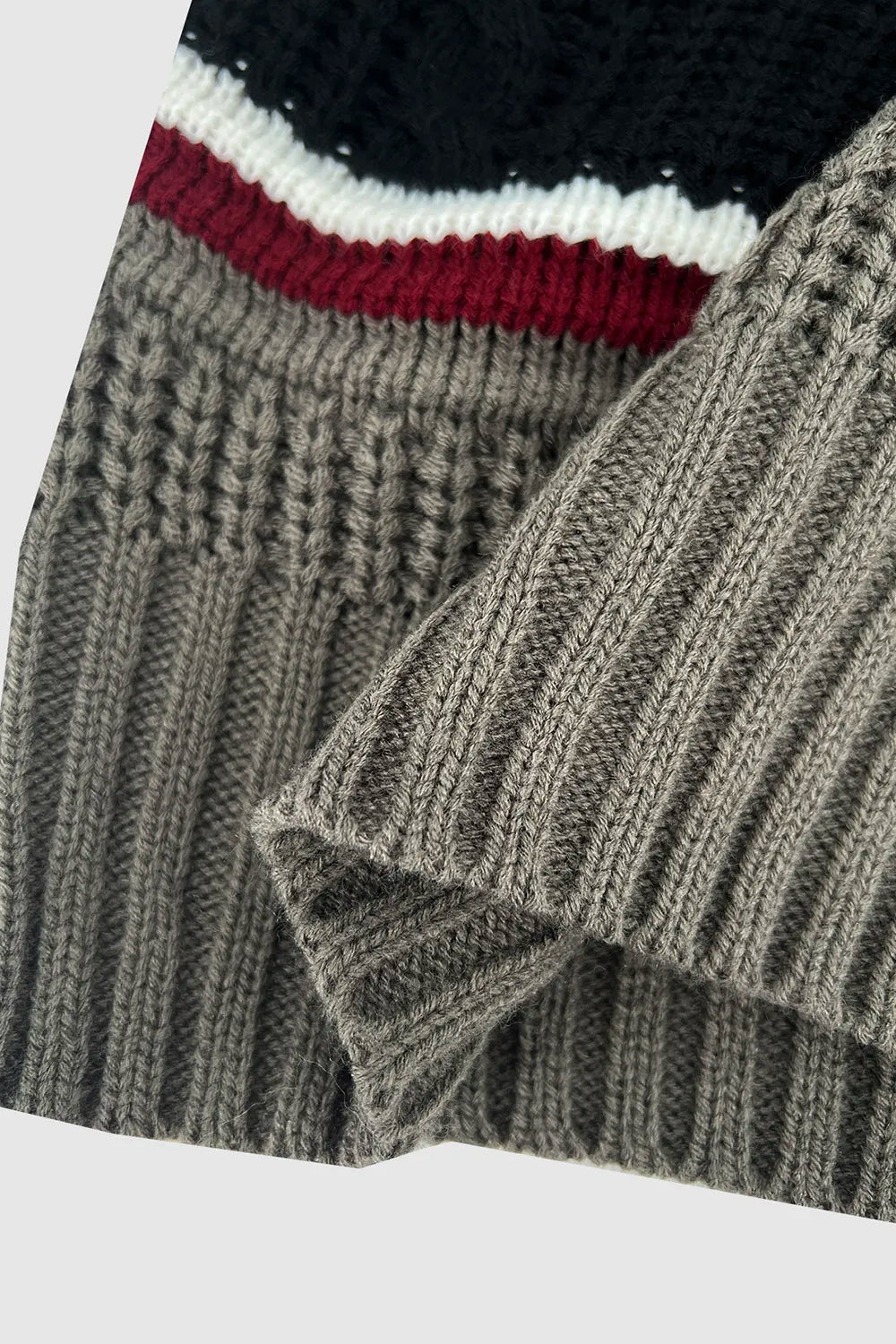 Autumn/Winter Retro Casual Half Zipper Sweater - Korvel