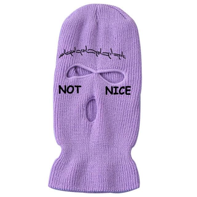 Premium 3-Hole Knit Balaclava for Outdoor Activities