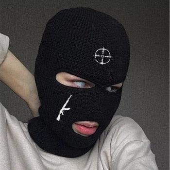 Premium 3-Hole Knit Balaclava for Outdoor Activities