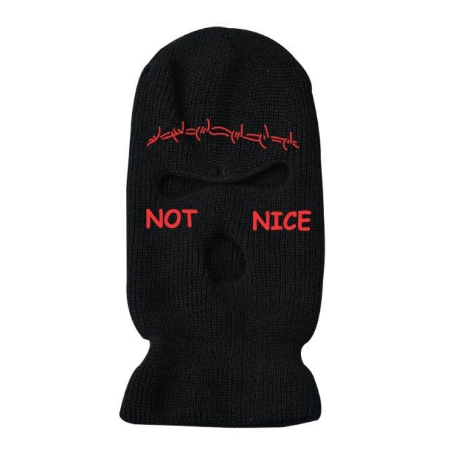 Premium 3-Hole Knit Balaclava for Outdoor Activities