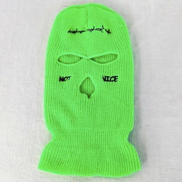 Premium 3-Hole Knit Balaclava for Outdoor Activities