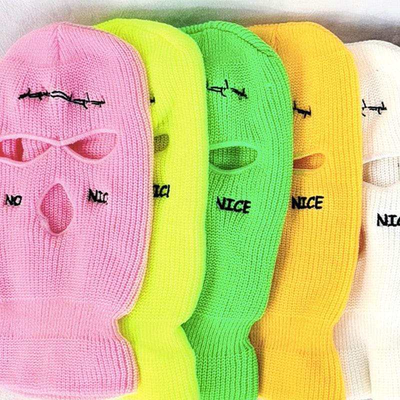 Premium 3-Hole Knit Balaclava for Outdoor Activities