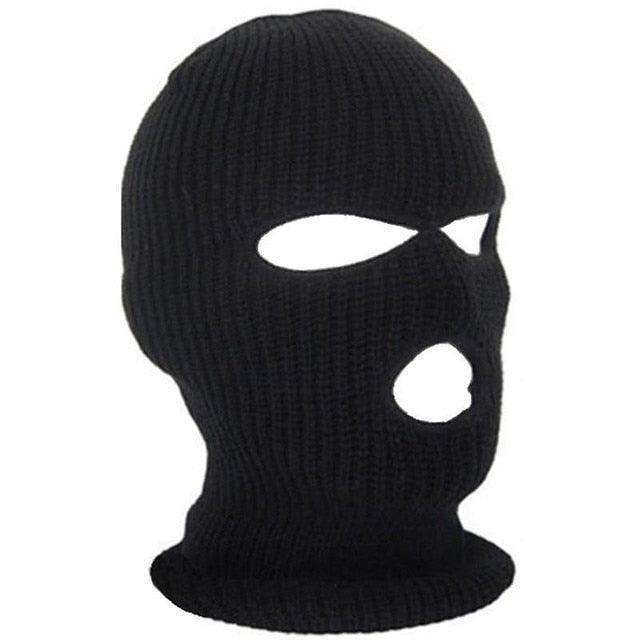 Premium 3-Hole Knit Balaclava for Outdoor Activities