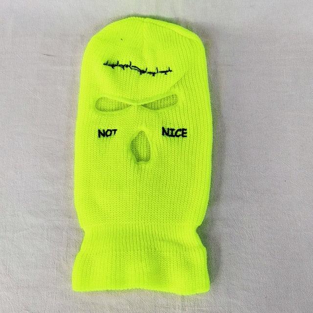 Premium 3-Hole Knit Balaclava for Outdoor Activities