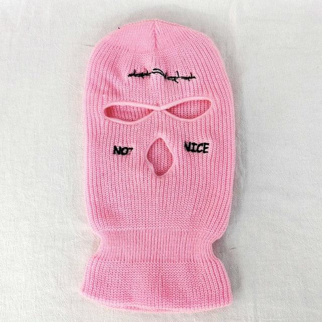Premium 3-Hole Knit Balaclava for Outdoor Activities