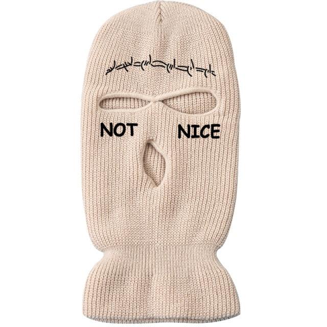 Premium 3-Hole Knit Balaclava for Outdoor Activities
