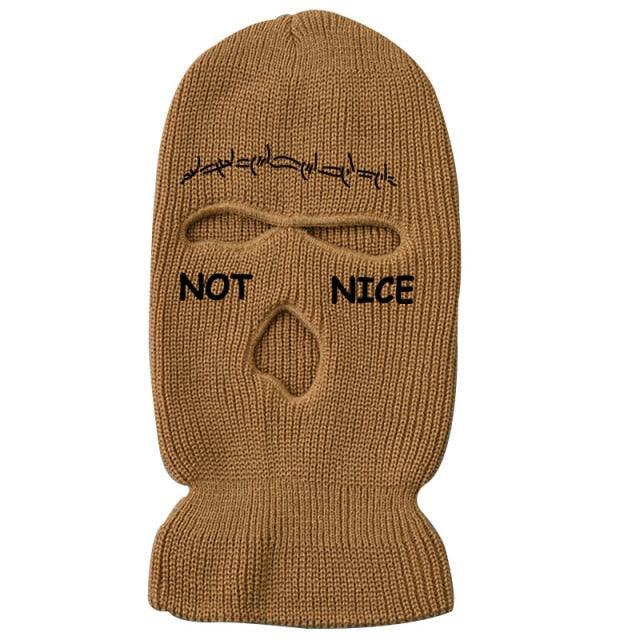Premium 3-Hole Knit Balaclava for Outdoor Activities