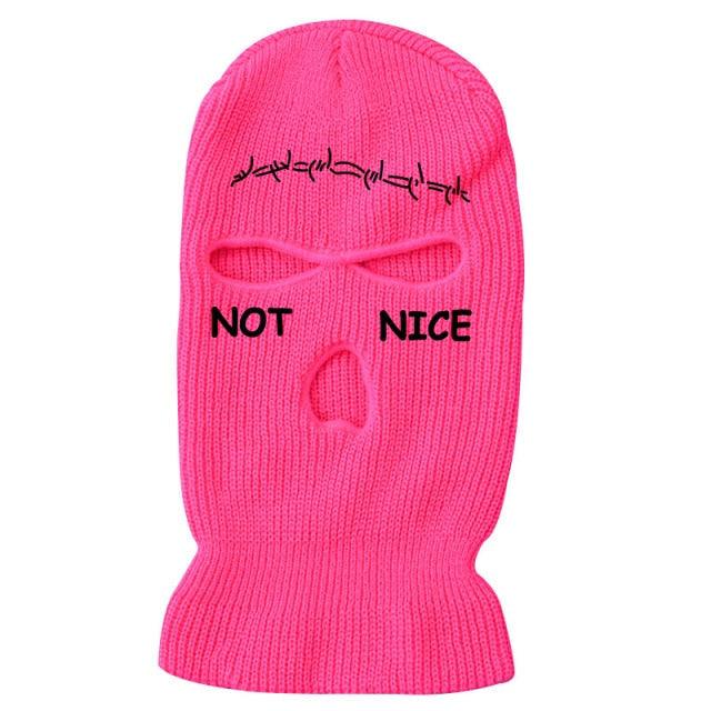 Premium 3-Hole Knit Balaclava for Outdoor Activities