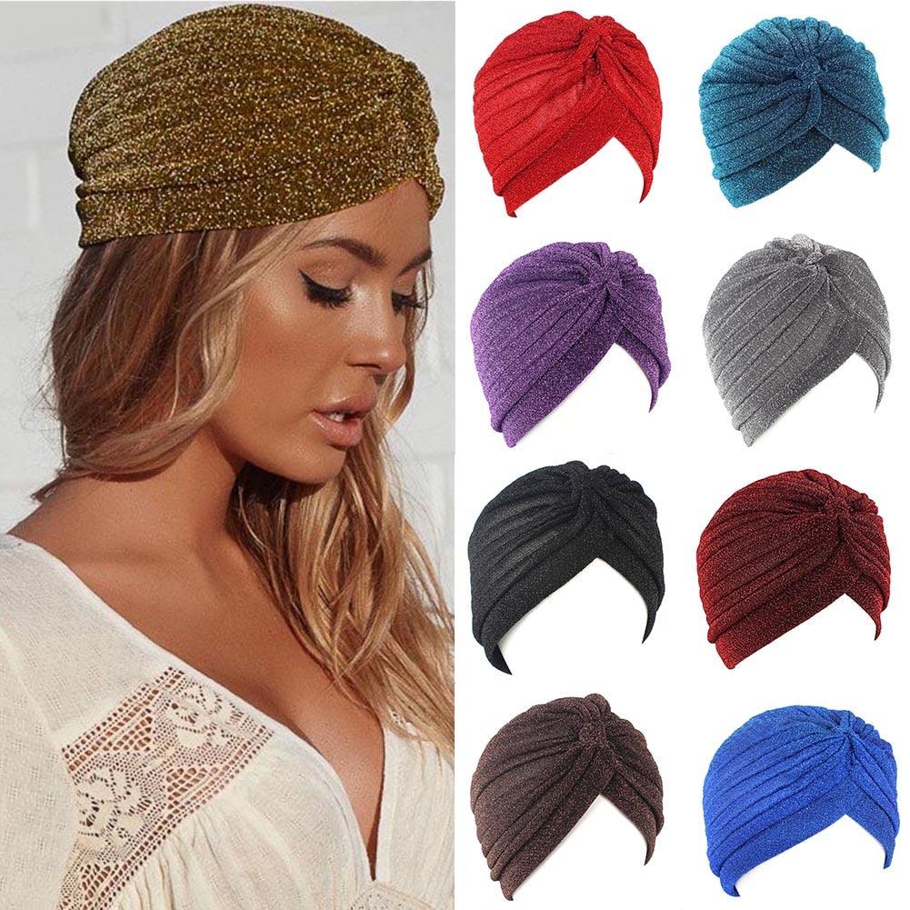 Elegant Autumn Winter Turban Headband for Women