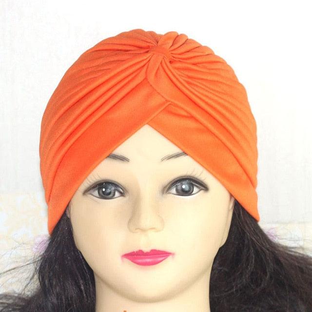 Elegant Autumn Winter Turban Headband for Women