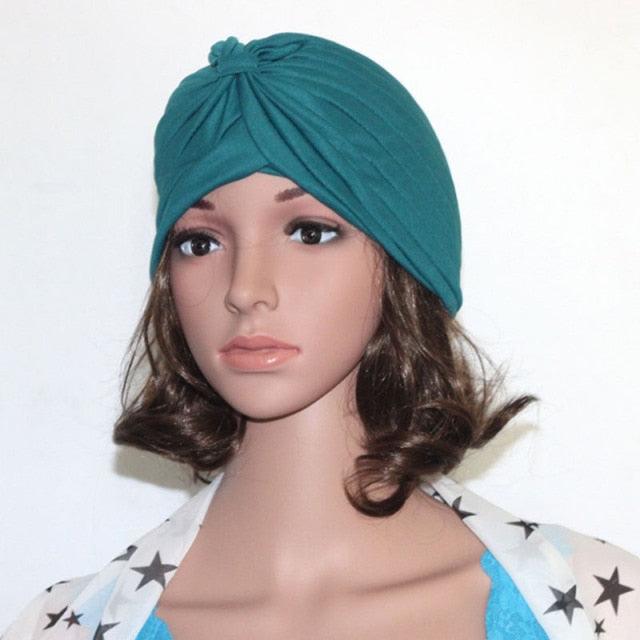Elegant Autumn Winter Turban Headband for Women