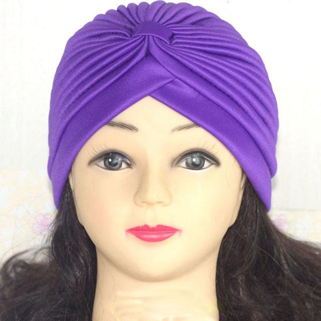 Elegant Autumn Winter Turban Headband for Women