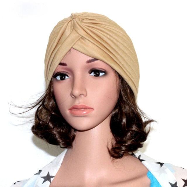 Elegant Autumn Winter Turban Headband for Women