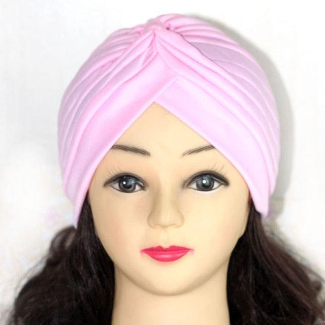 Elegant Autumn Winter Turban Headband for Women