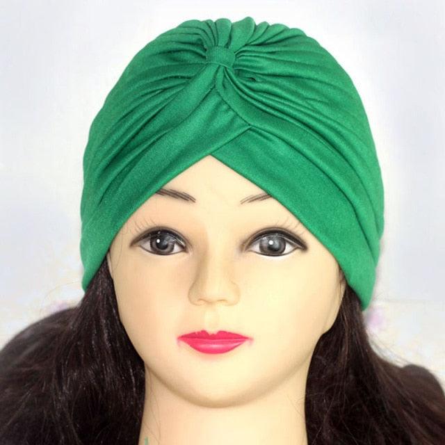 Elegant Autumn Winter Turban Headband for Women