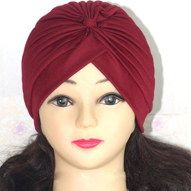 Elegant Autumn Winter Turban Headband for Women