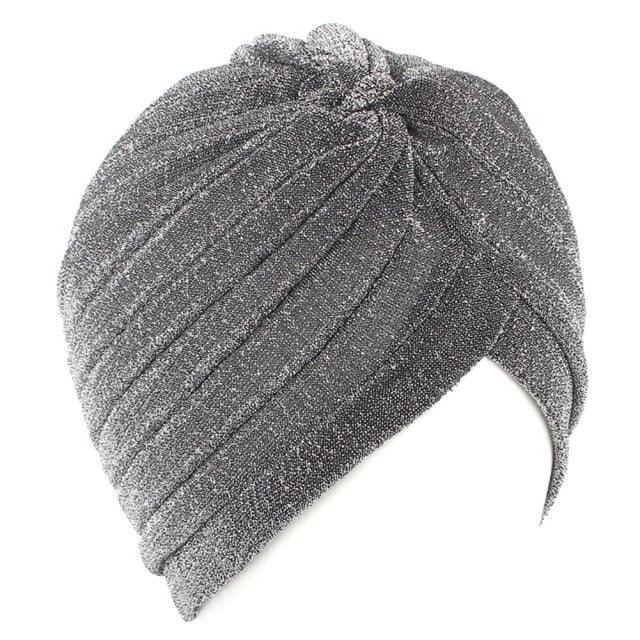 Elegant Autumn Winter Turban Headband for Women