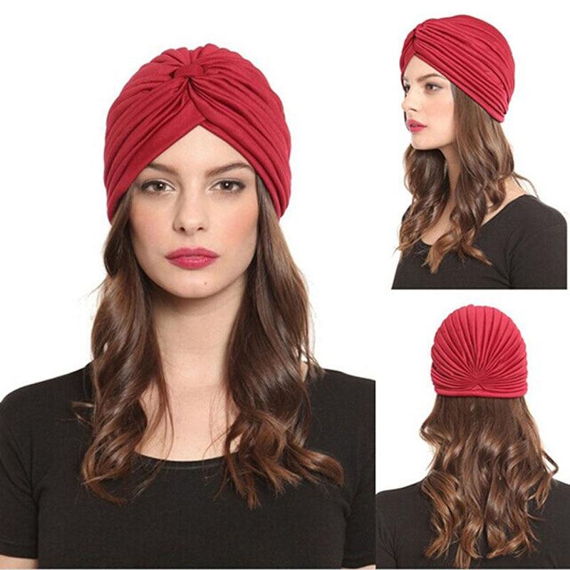 Elegant Autumn Winter Turban Headband for Women