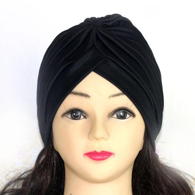 Elegant Autumn Winter Turban Headband for Women