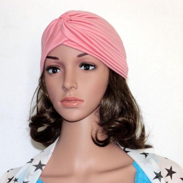 Elegant Autumn Winter Turban Headband for Women