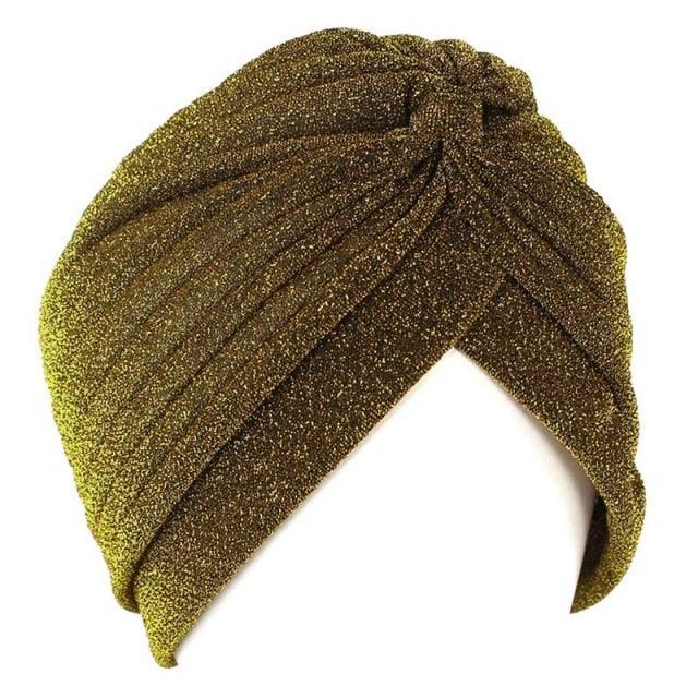 Elegant Autumn Winter Turban Headband for Women