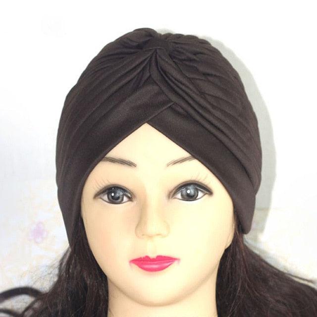 Elegant Autumn Winter Turban Headband for Women