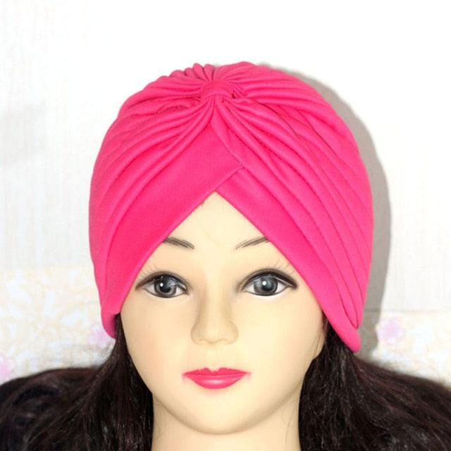 Elegant Autumn Winter Turban Headband for Women
