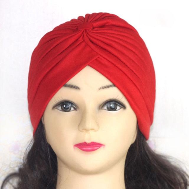 Elegant Autumn Winter Turban Headband for Women