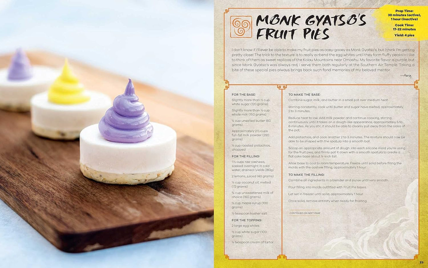 Culinary Adventures in the Four Nations: The Official Avatar Cookbook (Spiral Bound) - Korvel