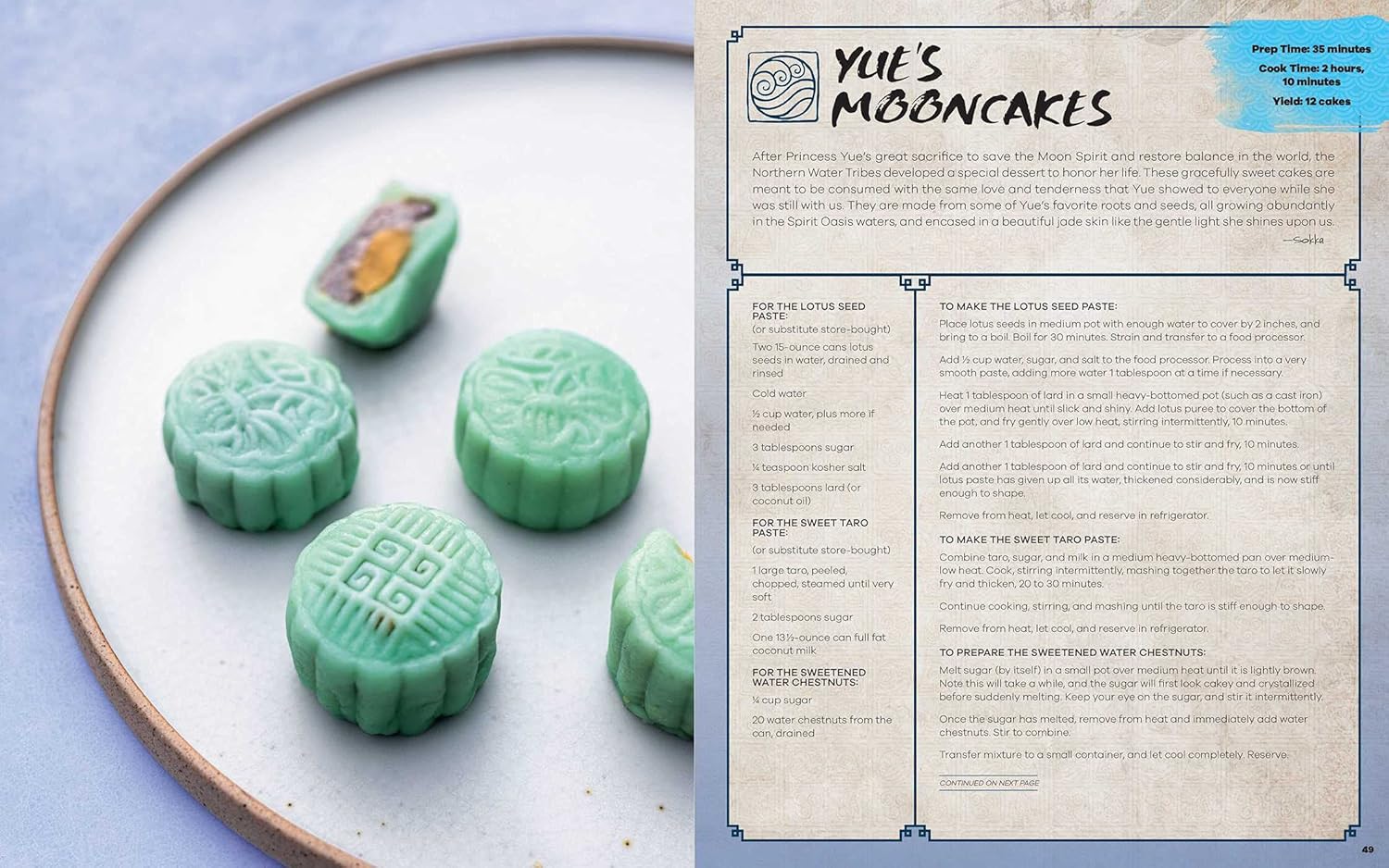 Culinary Adventures in the Four Nations: The Official Avatar Cookbook (Spiral Bound) - Korvel
