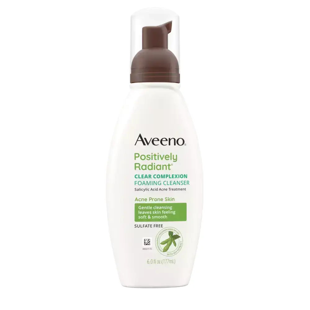 Limpiador Facial Espumoso Aveeno Clear Complexion - 6 oz