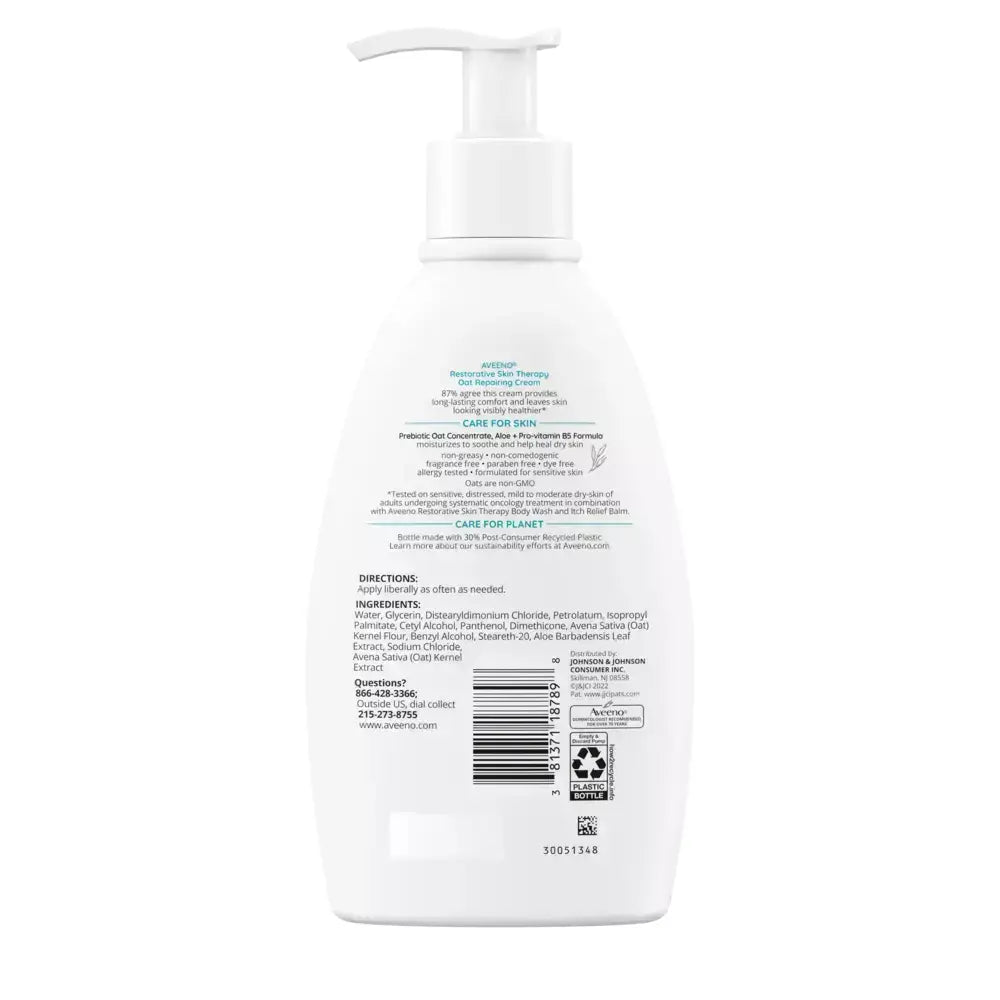 Crema Reparadora de Avena Aveeno 12 oz
