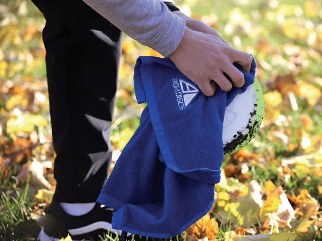 Axiom Tri-Fold Cotton Towel for Outdoor Sports