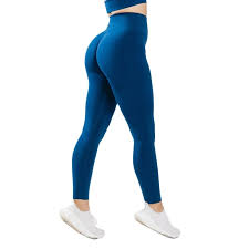 Leggings taille haute à fronces pour femmes